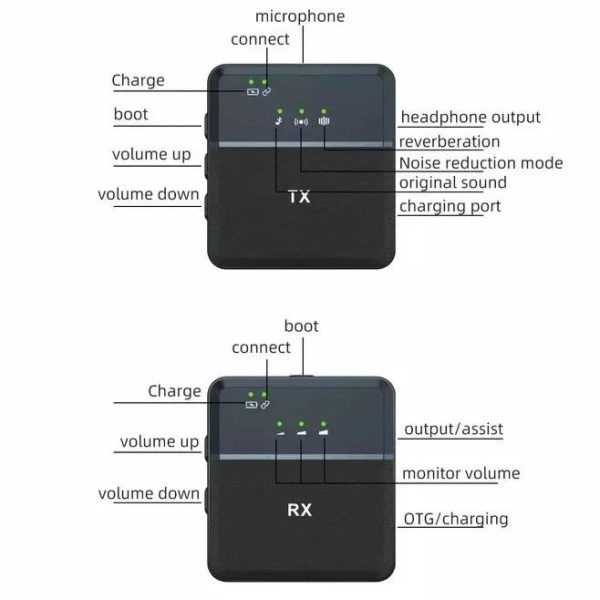 SX9 Dual Mini Wireless Microphone Price BD