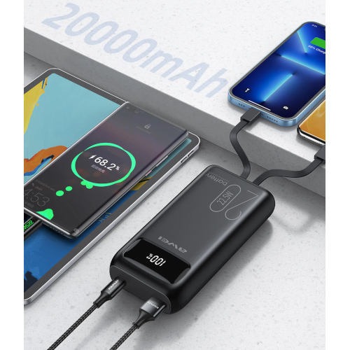 Awei P169K 20000mAh 22.5W Power Bank Price in bd