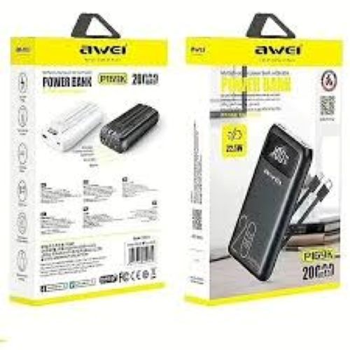 Awei P169K 20000mAh 22.5W Power Bank Price bd
