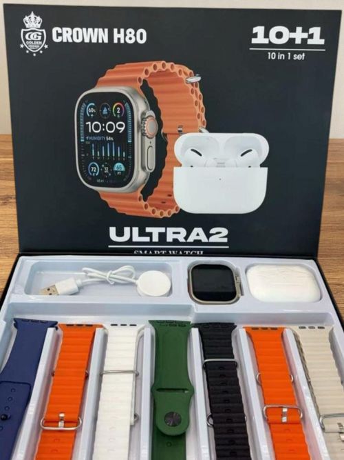 crown 10in1set ultra2 smart watch-H80 price bd