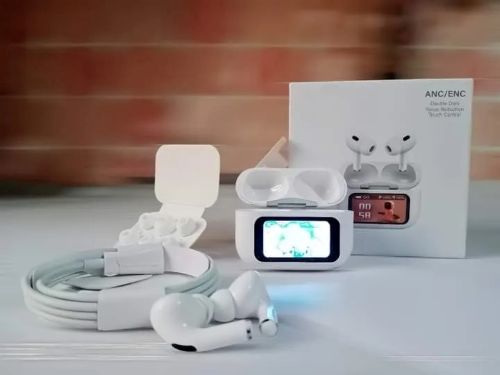 E9 Pro ANC/ENC Earbuds Touch Screen Display price bd