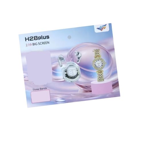 H28 Plus 3 Bands Fashion Women Smartwatch Price bd