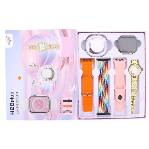 H28 Plus 3 Bands Fashion Women Smartwatch Price in bd