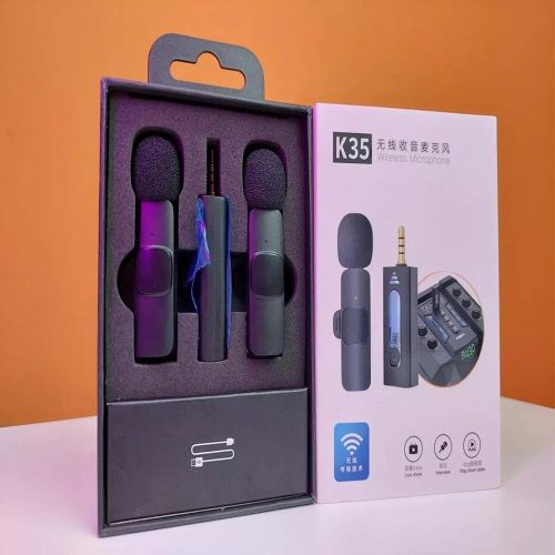 K35 Dual Wireless Microphone Price in bd