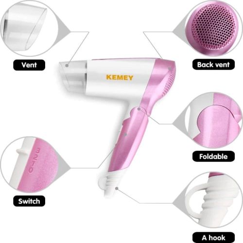 Kemei KM-6833 Foldable Hair Dryer - Image 4