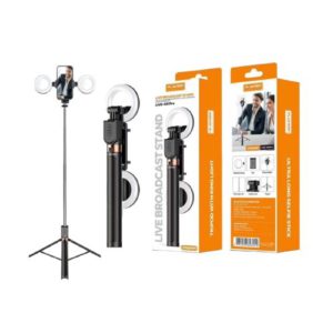 Plokama K9 Pro Double LED Selfie Stick Tripod Price in Bangladesh