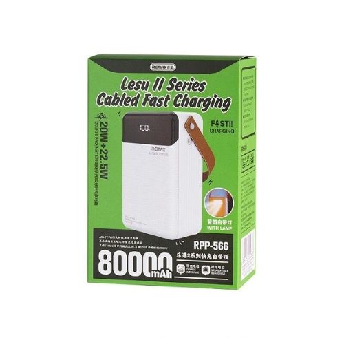 REMAX RPP-566 22.5W 80000mAh Power Bank Price Bangladesh