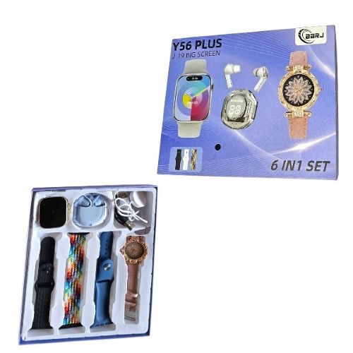 Y56 Plus Smart Watch 2in1 Tws Earphones Price bd