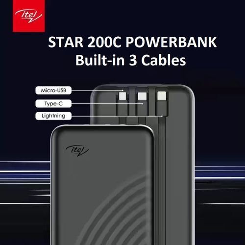 Itel Star200C 20000mAh Power Bank Price bd