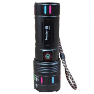 SunStar SS-103 PowerTouch Flashlight – 20000mAh Ultra Bright Rechargeable Torch Light