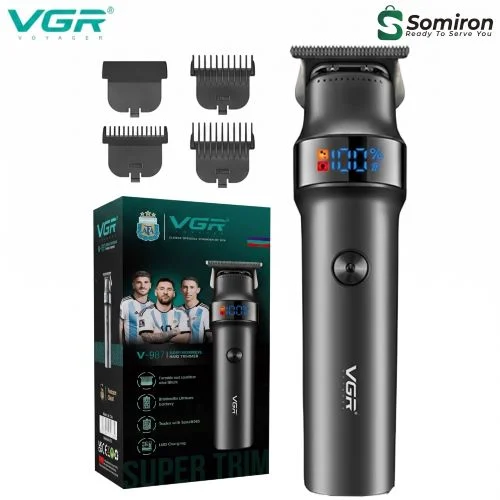 VGR V-987 Professional Hair Trimmer For Men - Image 2