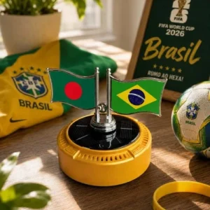 FanMotion™ Solar Flag - Brazil